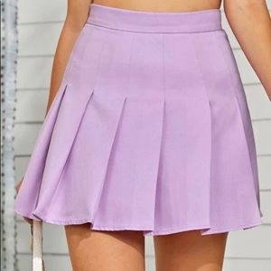 Shein Purple Tennis Skirt